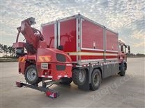 多功能搶險(xiǎn)救援消防車（集成模塊、自帶叉車）
